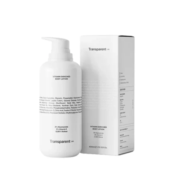 Transparent Lab Vitamin Enriched Body Lotion