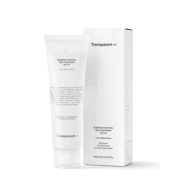 Transparent Lab Blemish Control Bha Cleanser Ph 3.5 150 ml