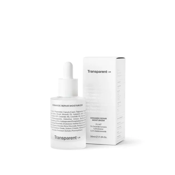 Serum ultra-hidratant cu Ceramide, 30ml - Transparent Lab