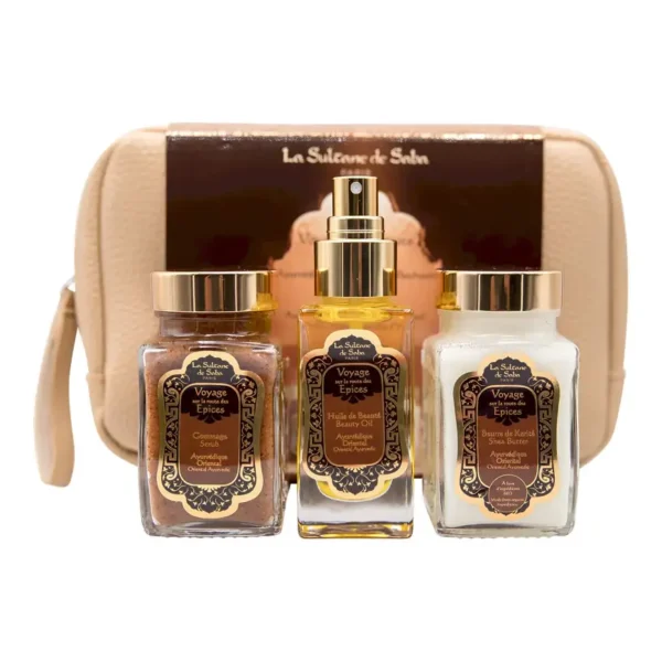 La Sultane De Saba Coffret Voyage sur la Route des Epices Ayurvedique Набор для тела