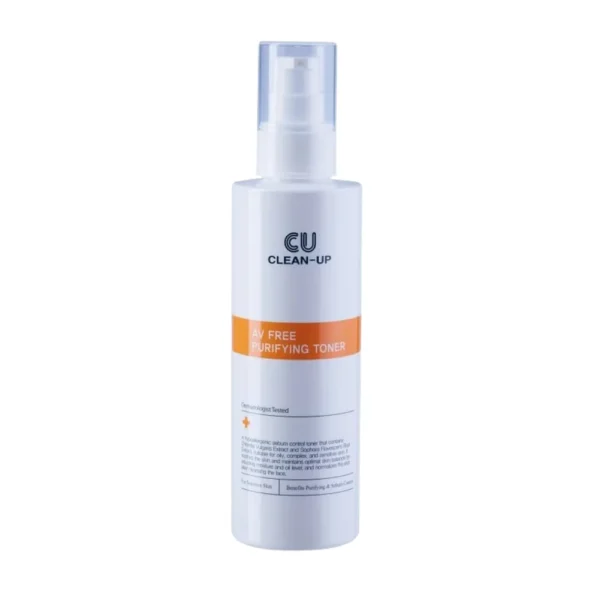 Toner purifiant anti-imperfectiuni pentru ten gras, Clean-Up, 200ml – CU Skin