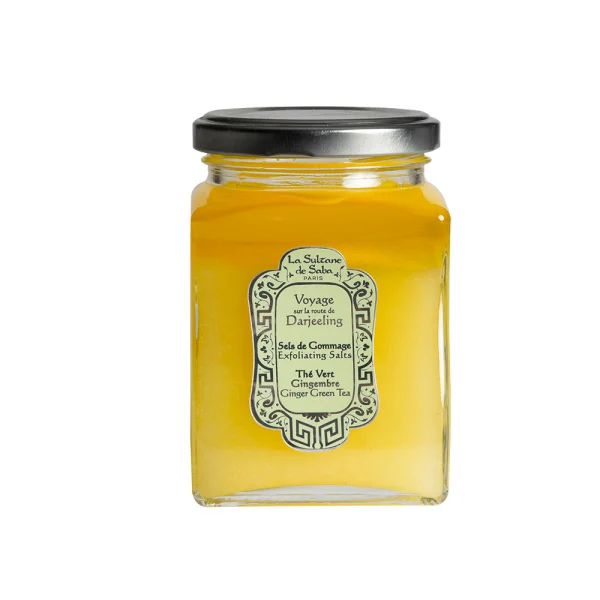 La Sultane De Saba Exfoliating Salt Ginger Green Tea Сольовий Скраб для Тіла Зелений Чай з Імбиром 300 мл