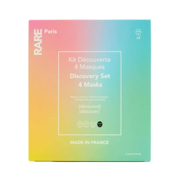 RARE Paris Box of 4 Face Mask Набор из четырех масок для лица